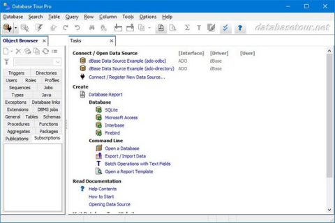 Database Tour Pro 11.2.7.104