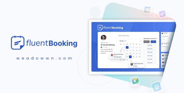 Fluent Booking Pro 1.5.25 - Appointment Booking Calendar Plugin for WordPress