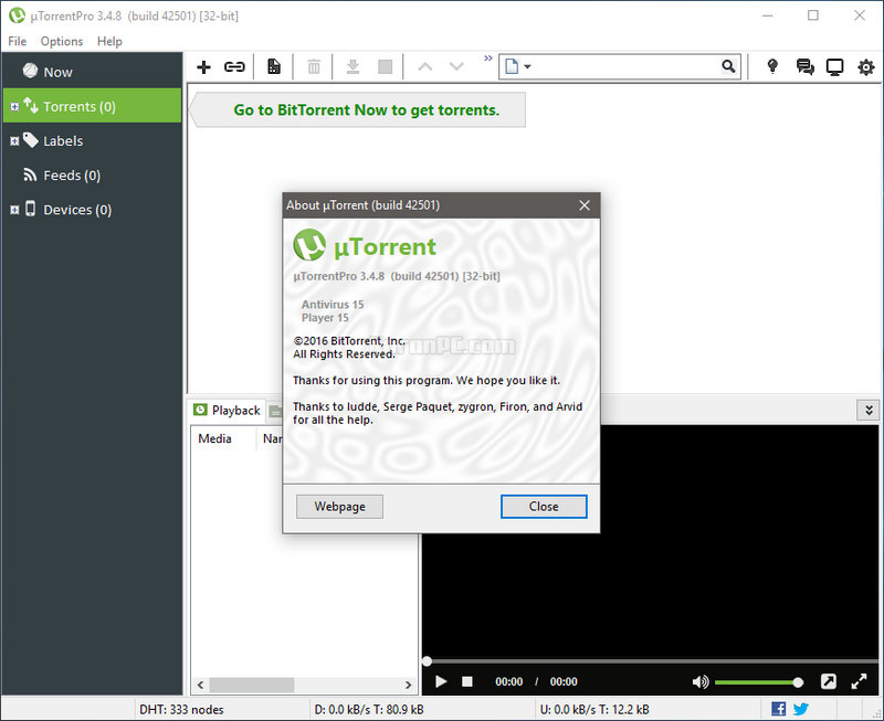 uTorrent Pro 3.6.0 Build 47134 + Portable