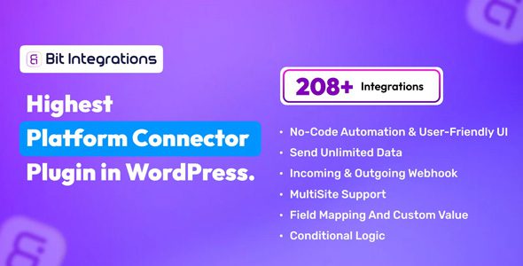 Bit Integrations Pro 2.3.0 - Automation Plugin for WordPress