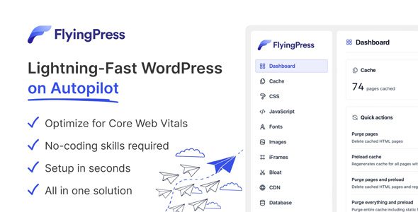 FlyingPress 4.15.5 - Lightning-Fast WordPress on Autopilot