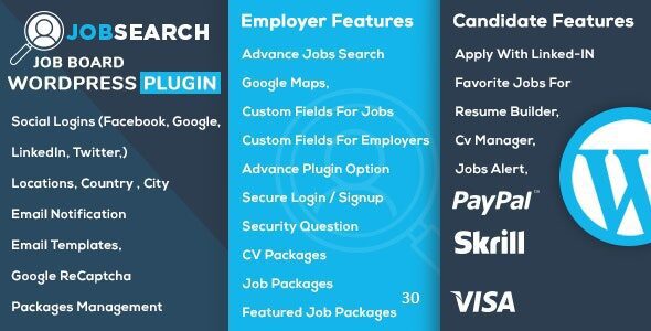 JobSearch 2.7.0 - Job Board WordPress Plugin