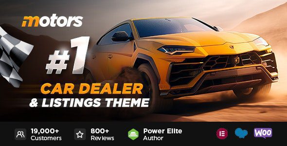 Motors 5.6.38 - Car Dealer, Rental & Listing WordPress theme