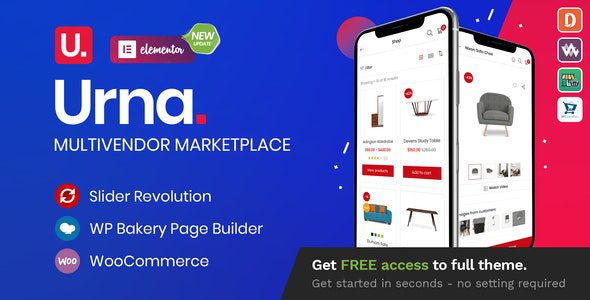 Urna 2.4.17 - All-in-one WooCommerce WordPress Theme